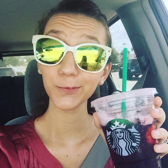 Fossil mirror lens, cream tortoise gold sunglasses - Picture 8 of 8